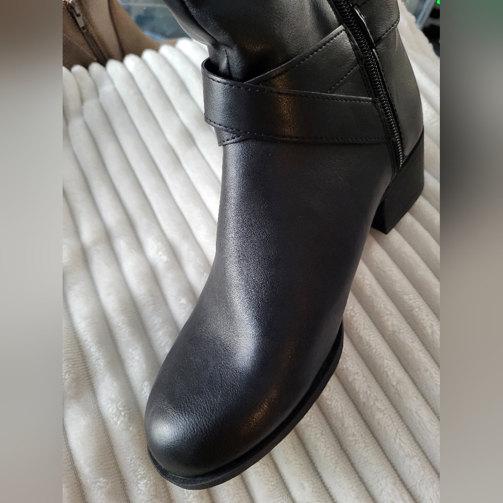 Style & Co. Black Riding Boot - Picture 6 of 8